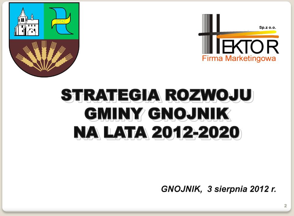 STRATEGIA ROZWOJU GMINY