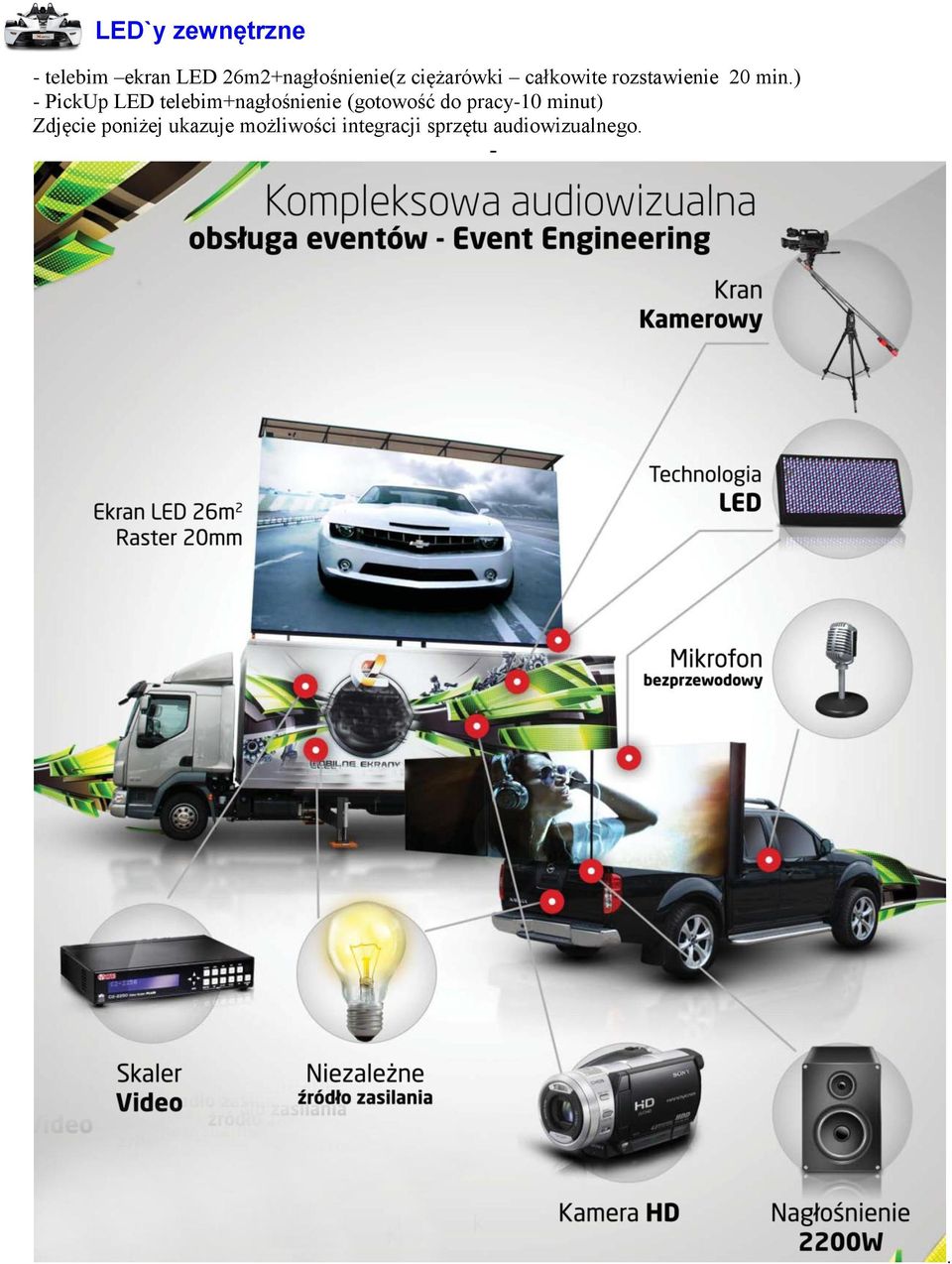 ) - PickUp LED telebim+nagłośnienie (gotowość do pracy-10