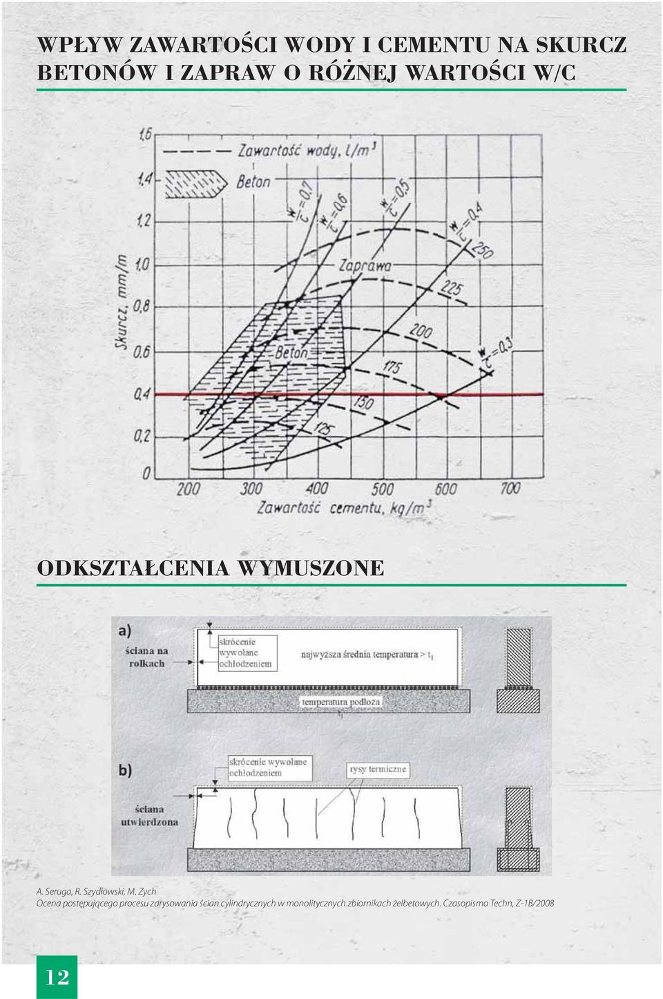 Zych Ocena postępującego procesu zarysowania ścian cylindrycznych w