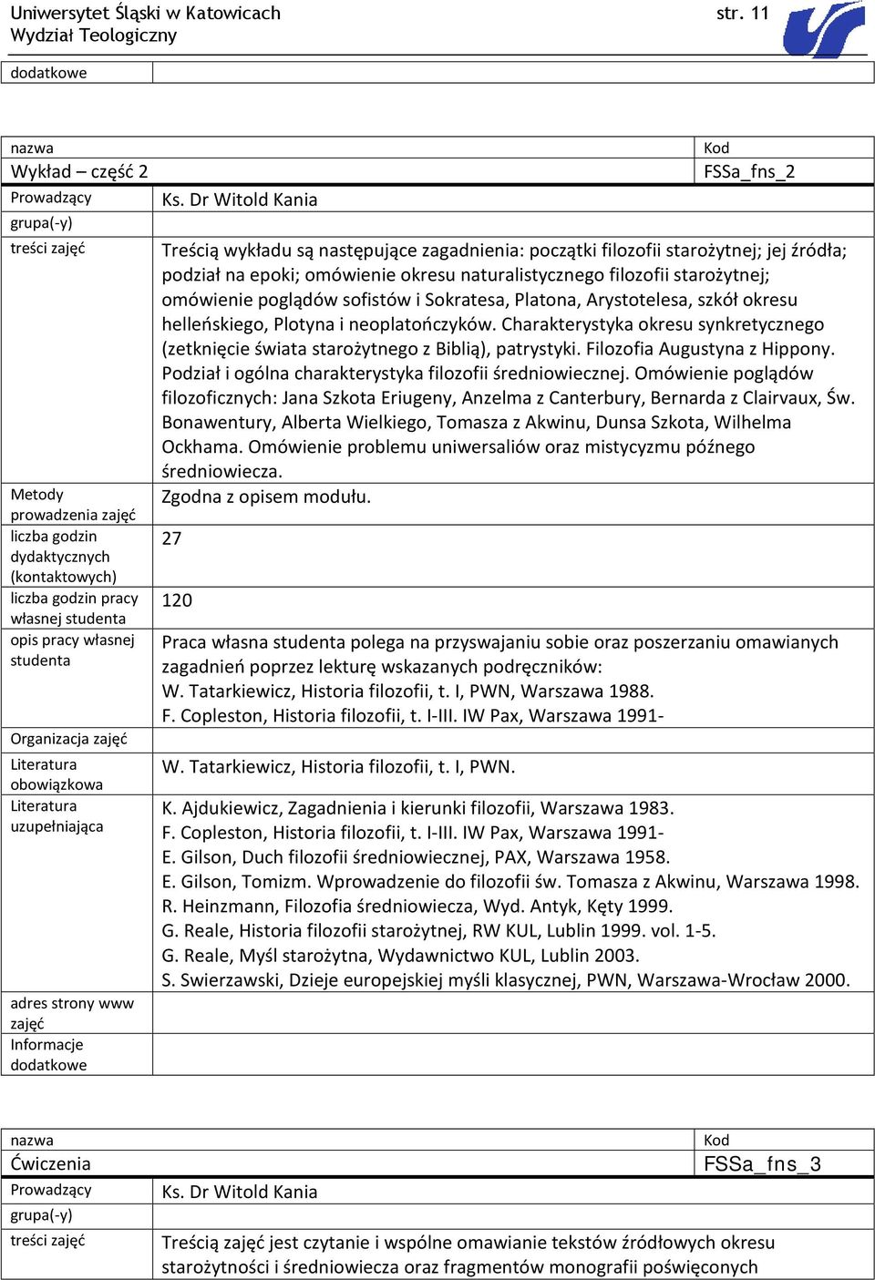 uzupełniająca adres strony www Informacje Ks.