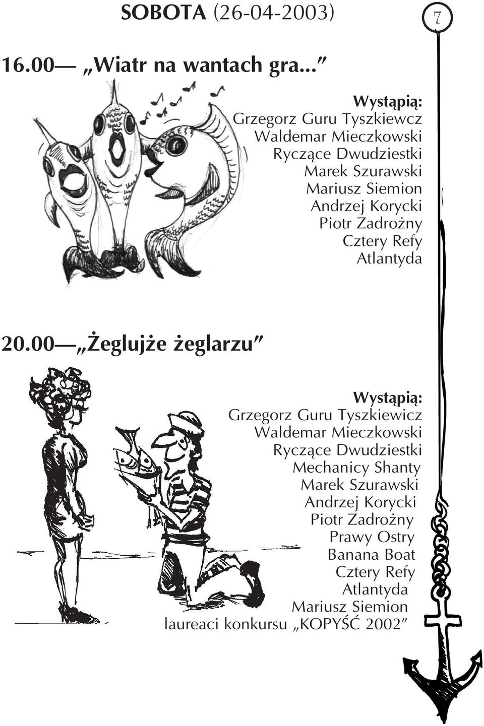 Andrzej Korycki Piotr Zadrożny Cztery Refy Atlantyda 20.