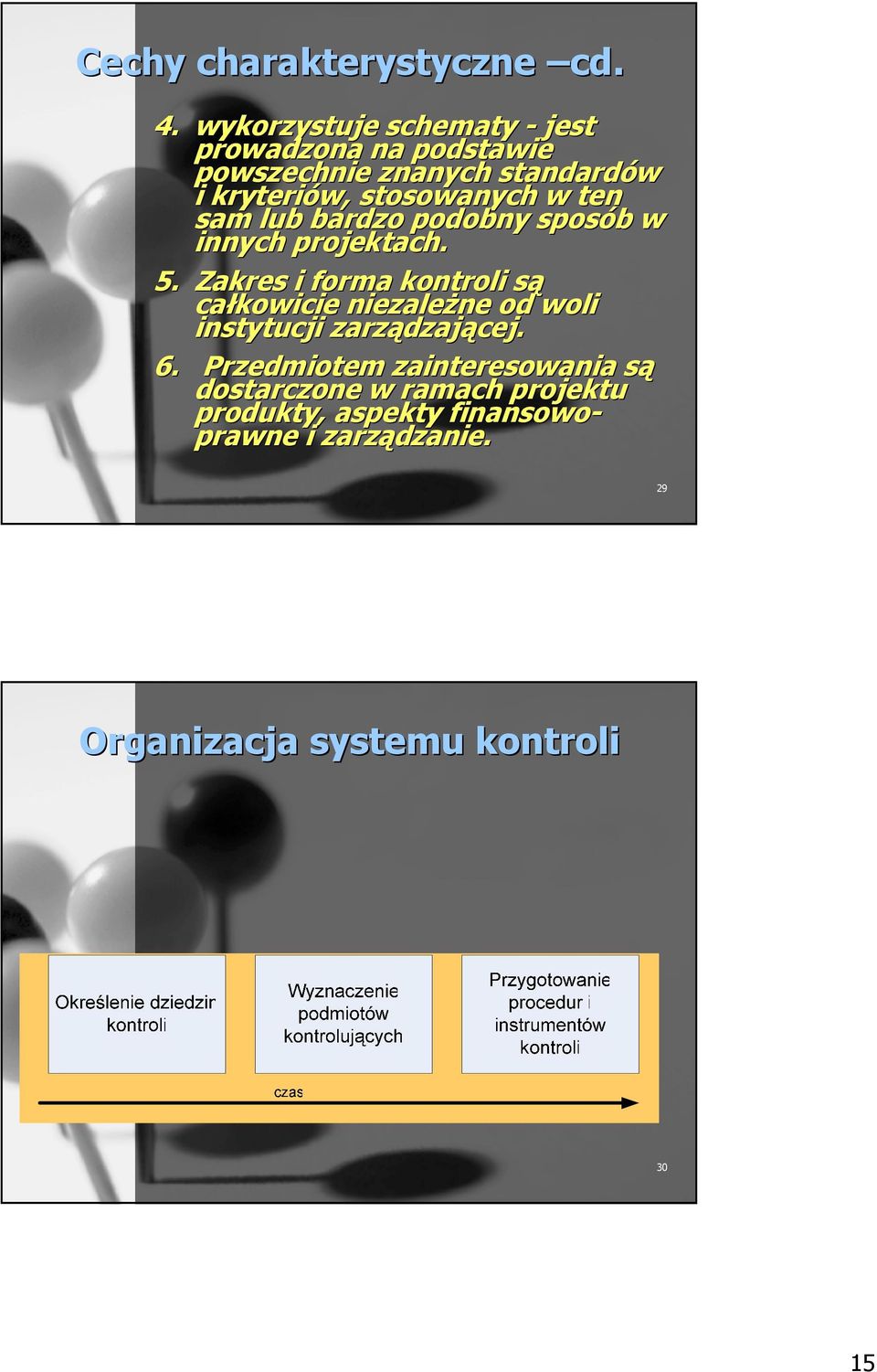 ten sam lub bardzo podobny sposób b w innych projektach. 5.