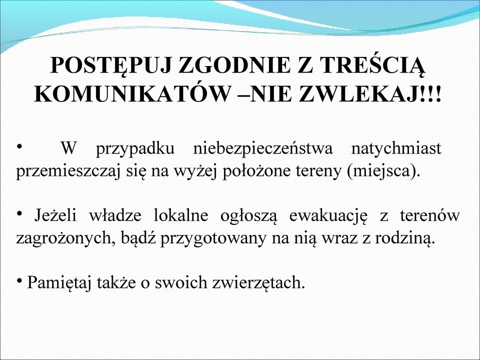 położone tereny (miejsca).