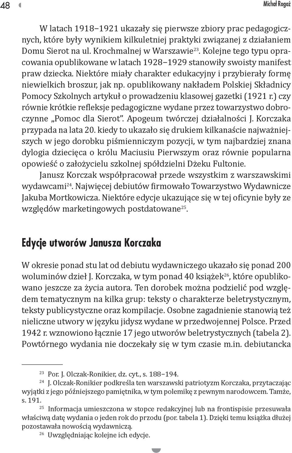 opublikowany nakładem Polskiej Składnicy Pomocy Szkolnych artykuł o prowadzeniu klasowej gazetki (1921 r.