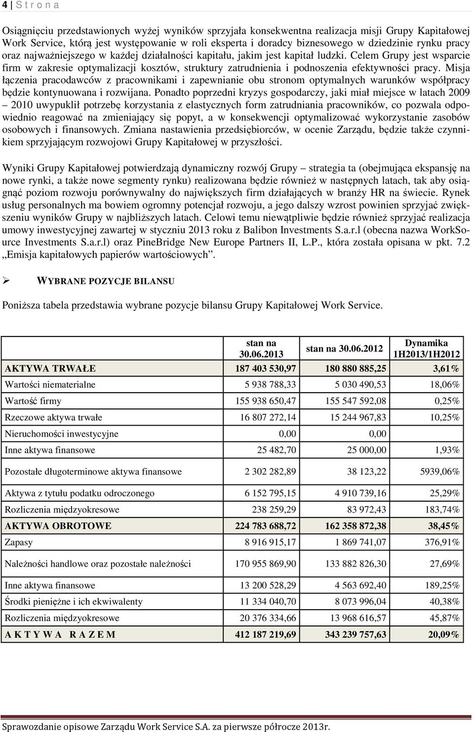 Celem Grupy jest wsparcie firm w zakresie optymalizacji kosztów, struktury zatrudnienia i podnoszenia efektywności pracy.