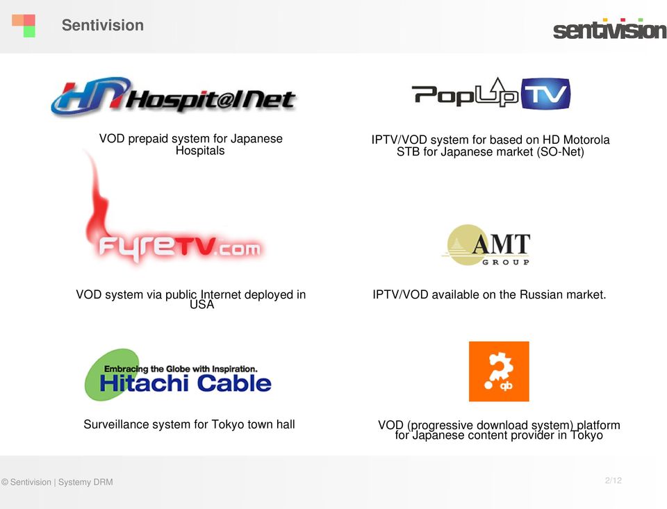 USA IPTV/VOD available on the Russian market.