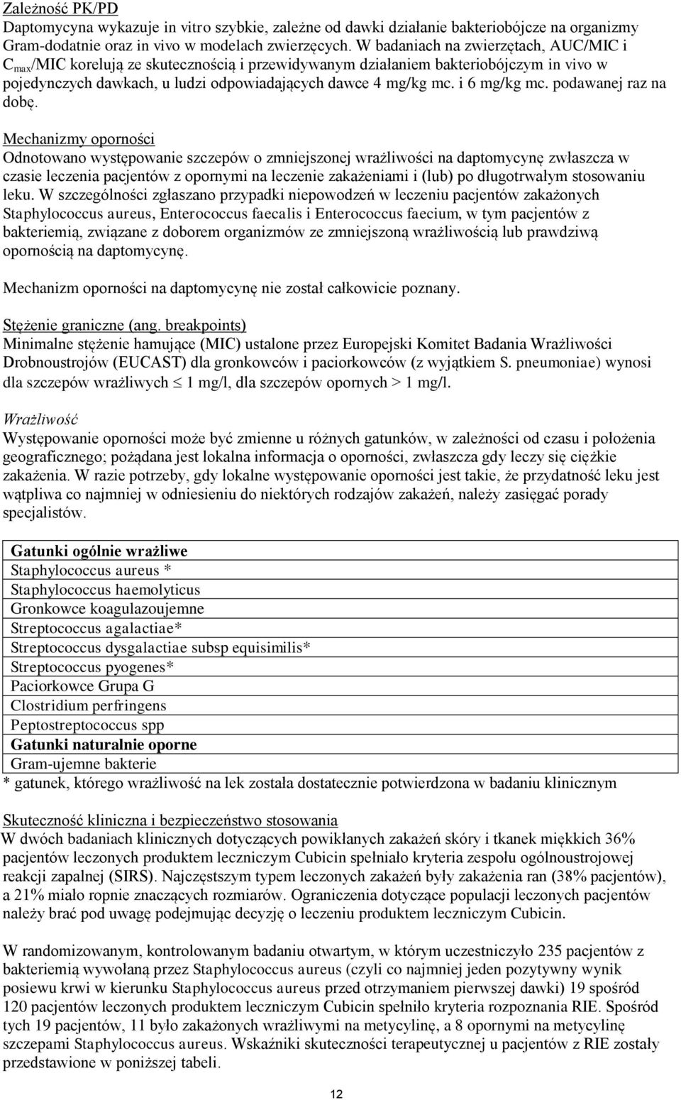 i 6 mg/kg mc. podawanej raz na dobę.