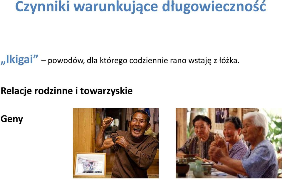 dla którego codziennie rano