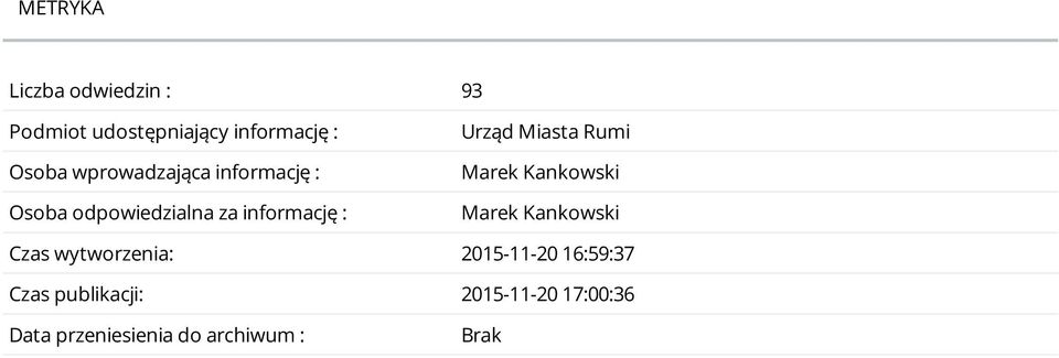 Miasta Rumi Marek Kankowski Marek Kankowski Czas wytworzenia: 2015-11-20