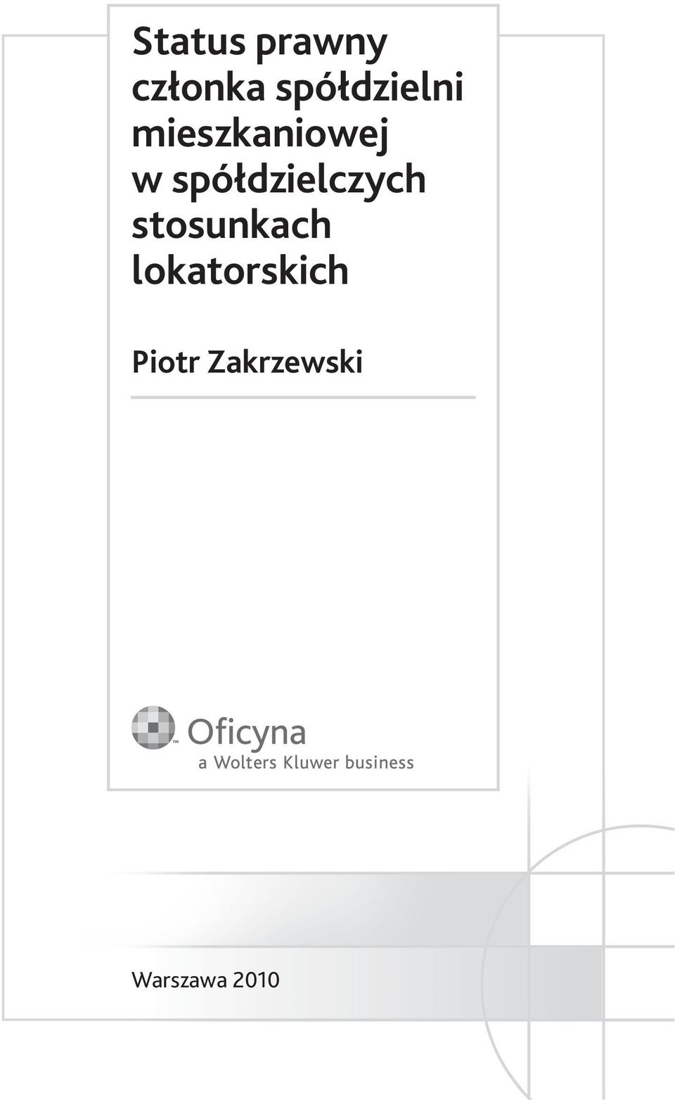 spółdzielczych stosunkach