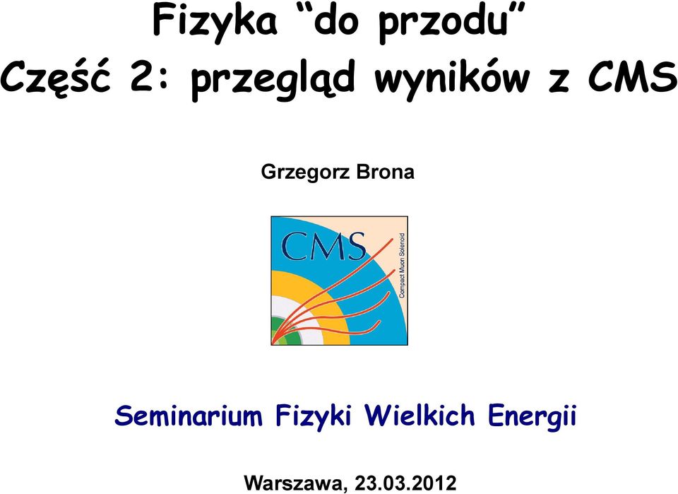 Grzegorz Brona Seminarium