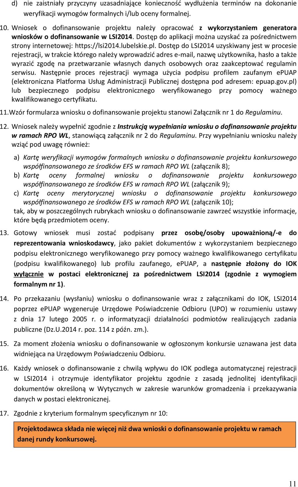 Dostęp do apli
