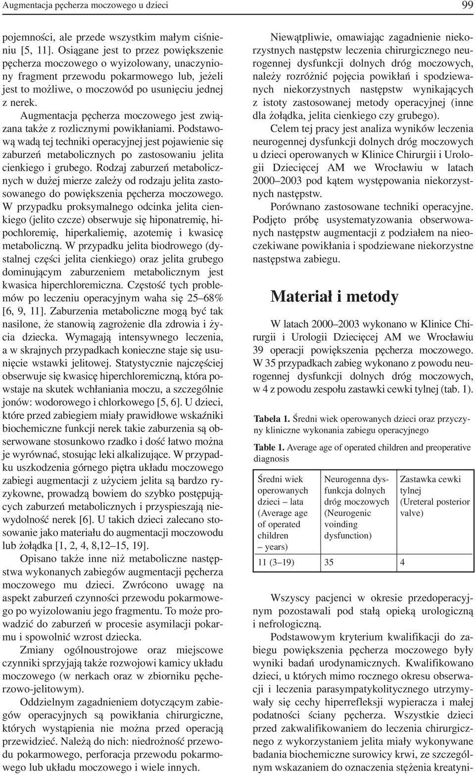 Augmentacja pęcherza moczowego jest zwią zana także z rozlicznymi powikłaniami.