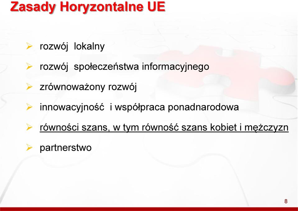 innowacyjność i współpraca ponadnarodowa równości