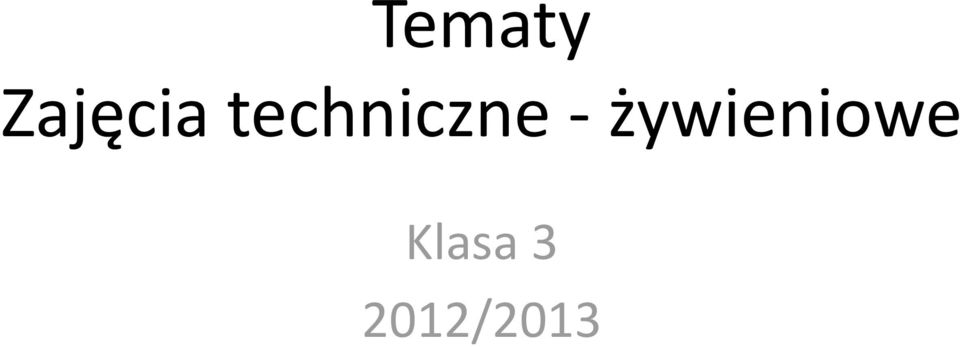 techniczne -