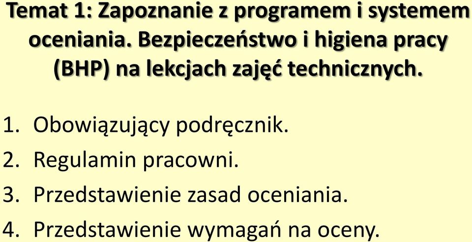 technicznych. 1. Obowiązujący podręcznik. 2.