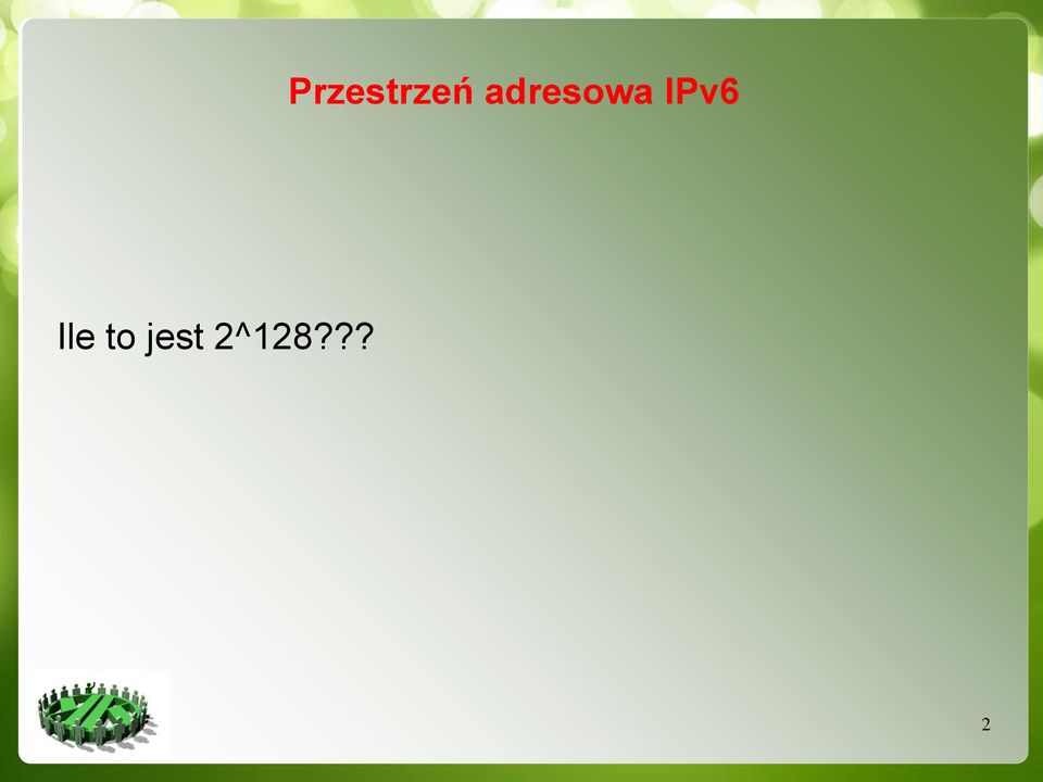 IPv6 Ile to