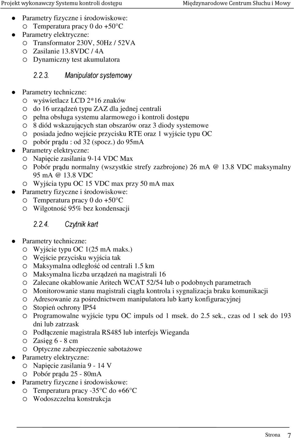 8VDC / 4A Dynamiczny test akumulatora 2.2.3.