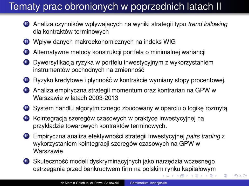 płynność w kontrakcie wymiany stopy procentowej.