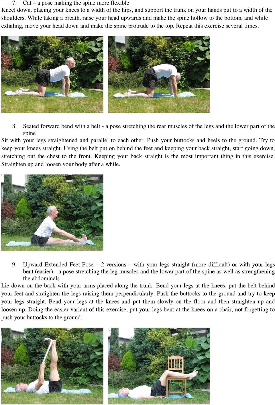 Repeat this exercise several times. 8.