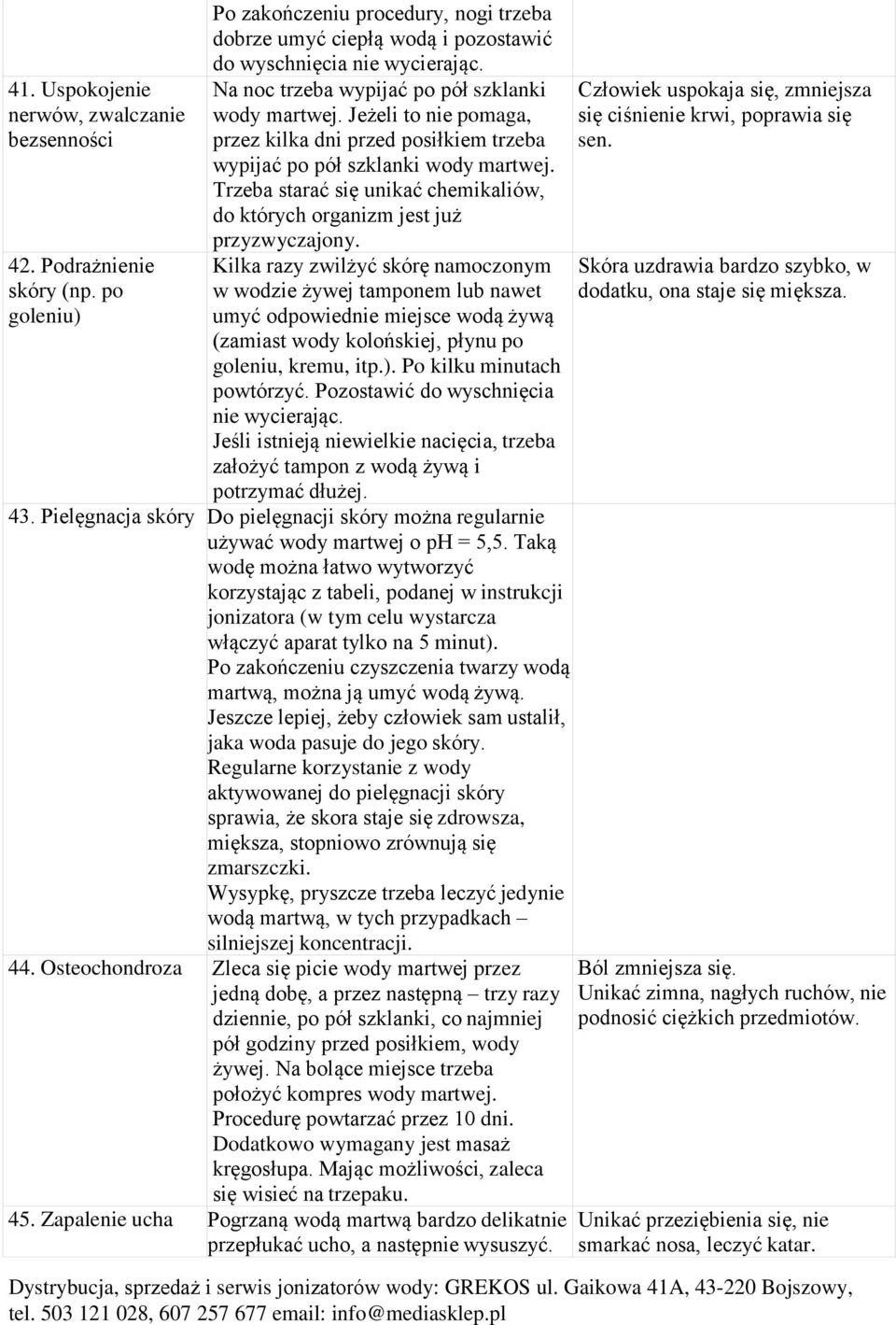 Trzeba starać się unikać chemikaliów, do których organizm jest już przyzwyczajony.