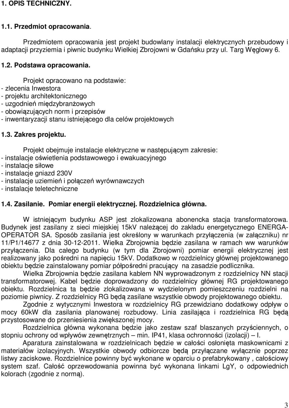 Podstawa opracowania.