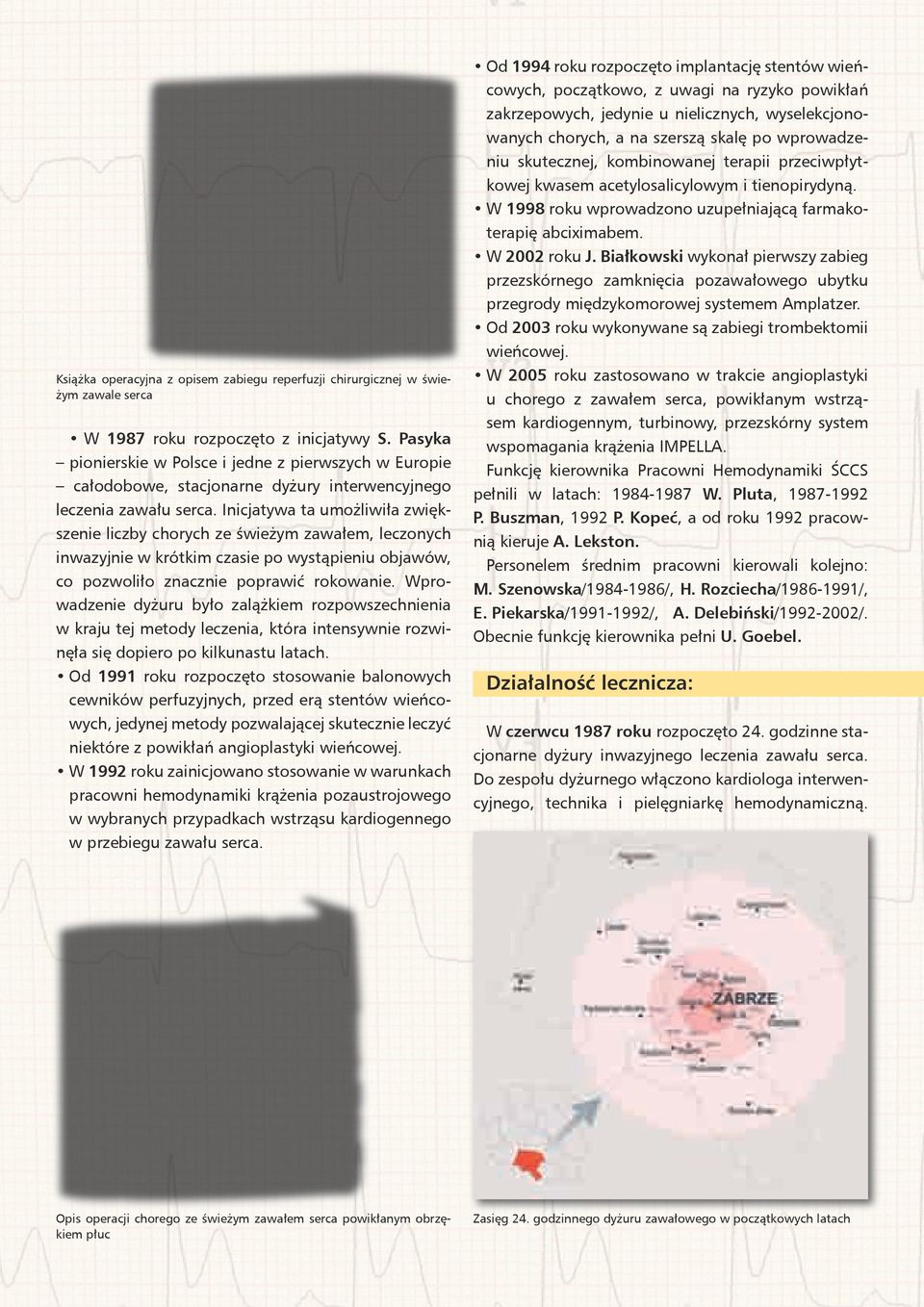 Inicjatywa ta umożliwiła zwiększenie liczby chorych ze świeżym zawałem, leczonych inwazyjnie w krótkim czasie po wystąpieniu objawów, co pozwoliło znacznie poprawić rokowanie.