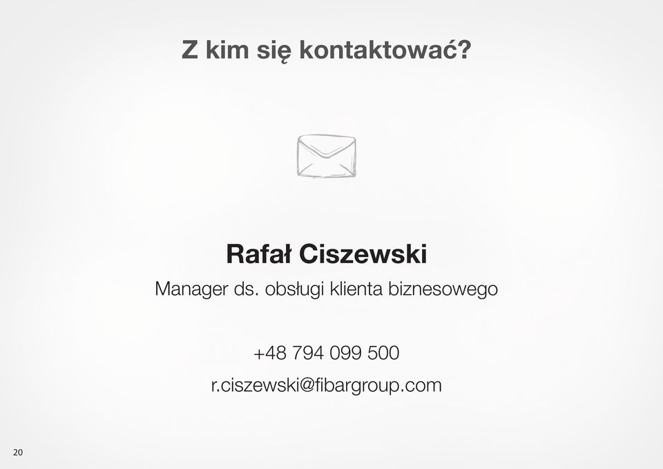 obsługi klienta biznesowego