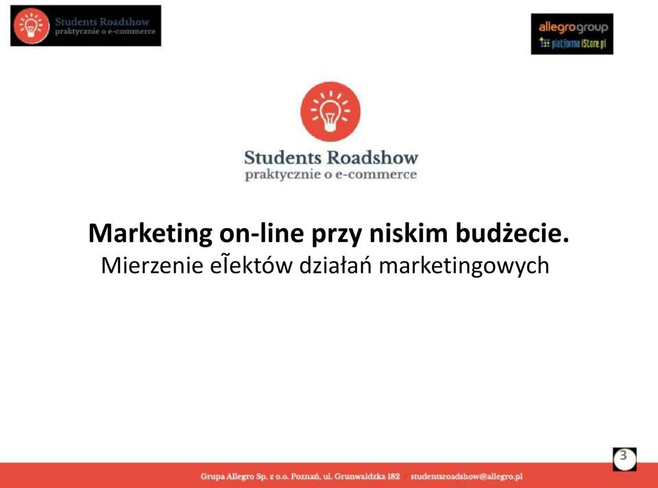 Mierzenie eĩektów