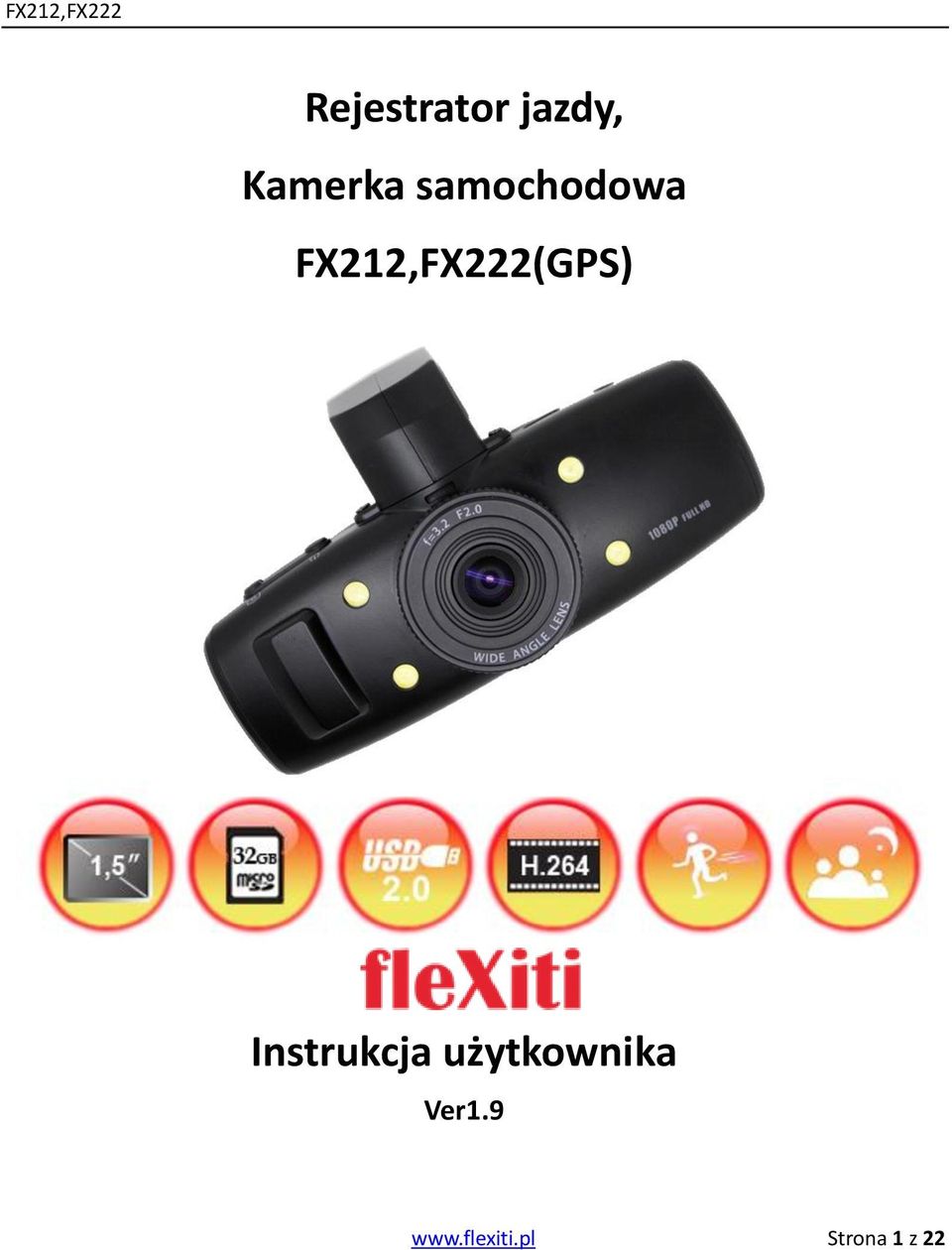 Instrukcja użytkownika Ver1.