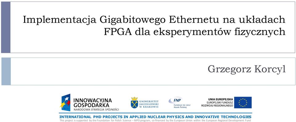 na układach FPGA dla