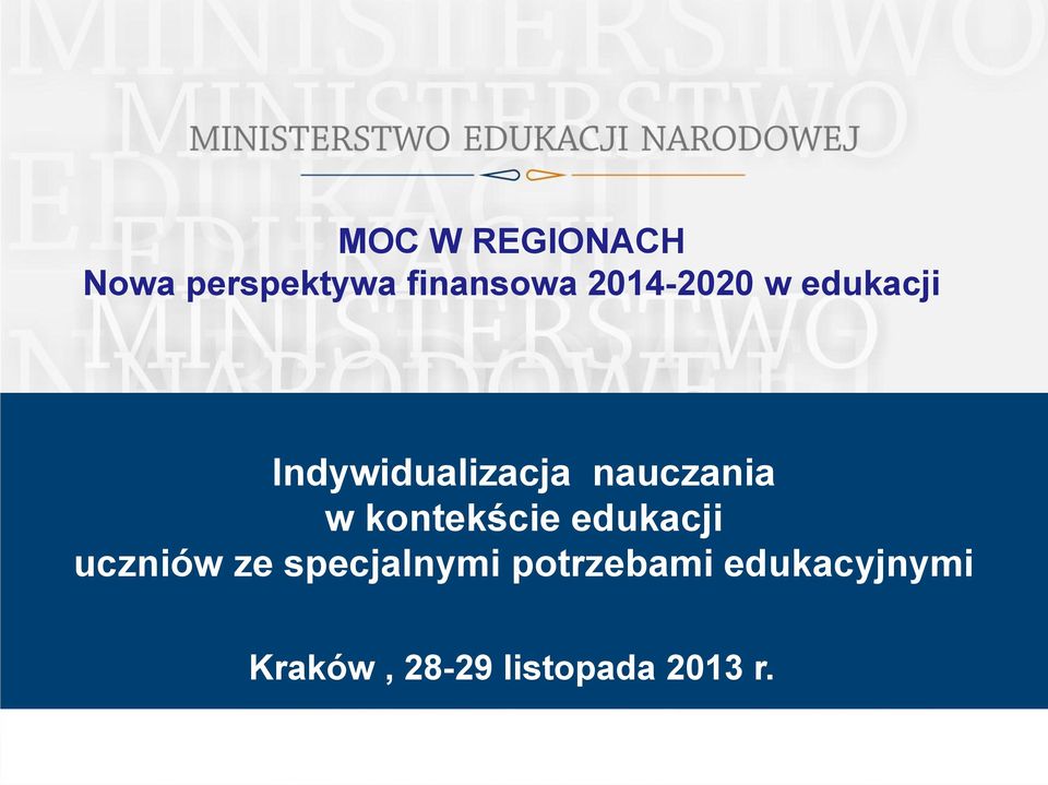 w kontekście edukacji uczniów ze specjalnymi