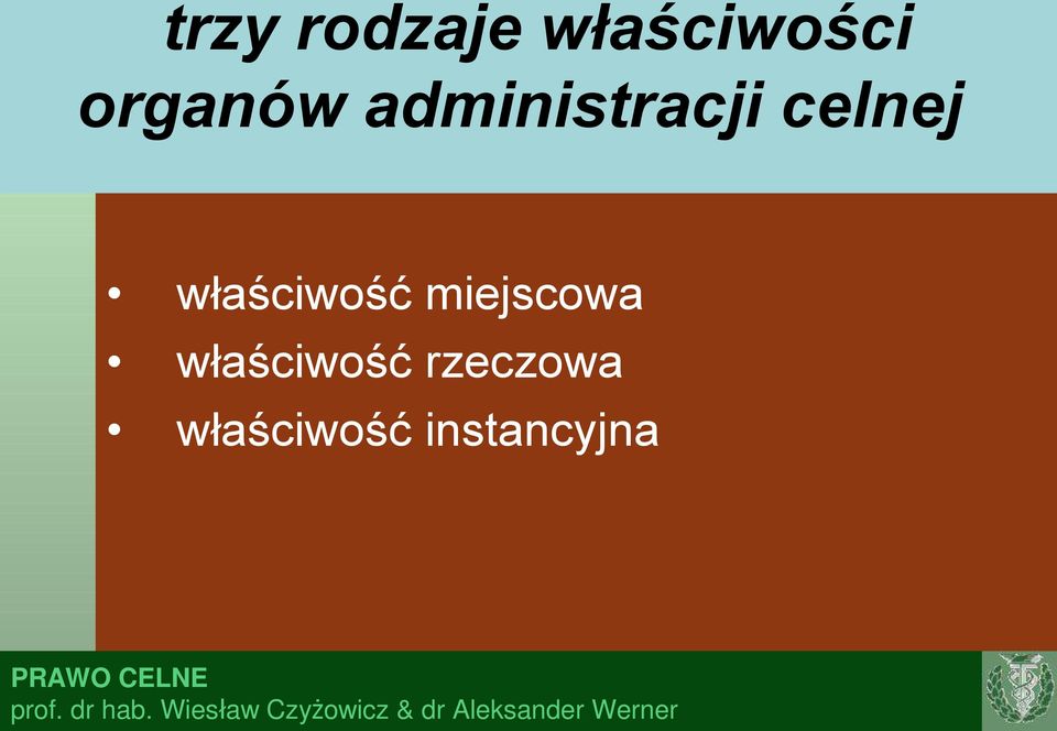 właściwość miejscowa