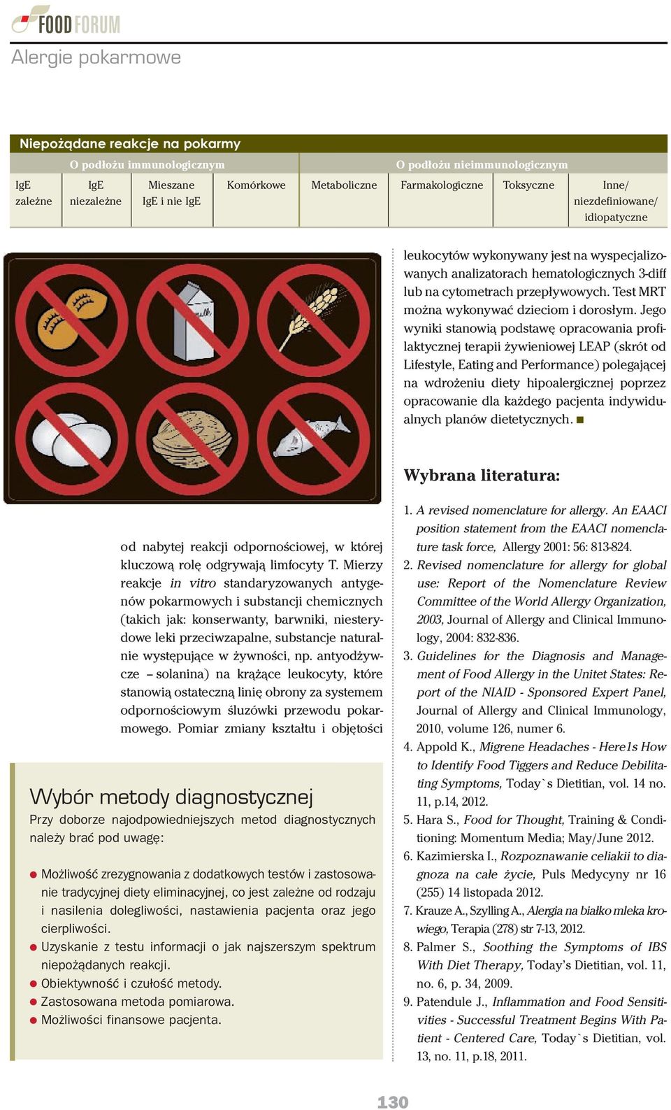 Jego wyniki stanowią podstawę opracowania profilaktycznej terapii żywieniowej LEAP (skrót od Lifestyle, Eating and Performance) polegającej na wdrożeniu diety hipoalergicznej poprzez opracowanie dla
