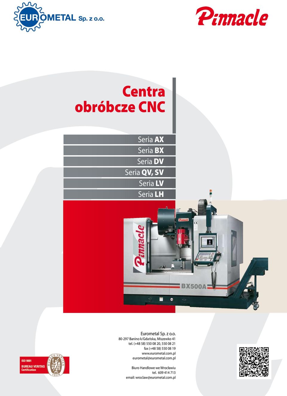 (+48 58) 550 08 20, 550 08 21 fax (+48 58) 550 08 19 www.eurometal.com.