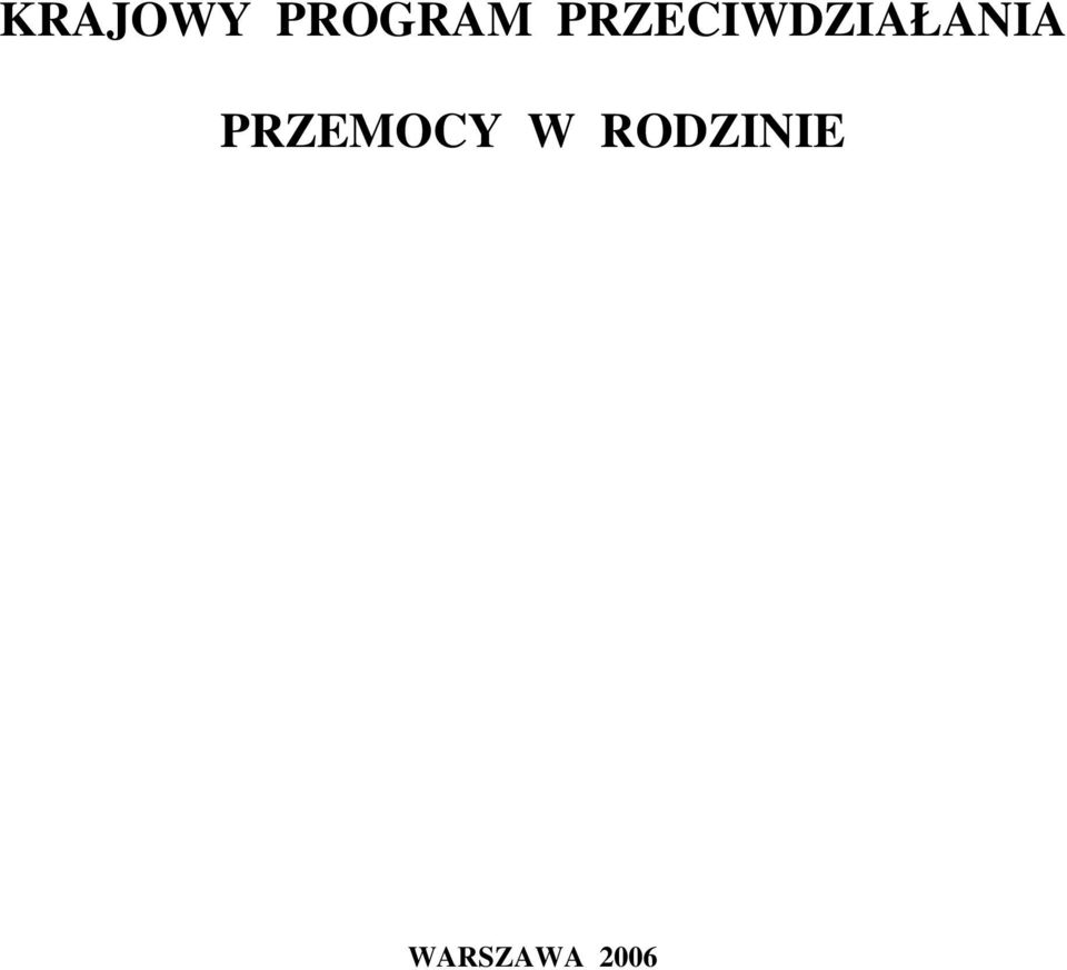 PRZEMOCY W