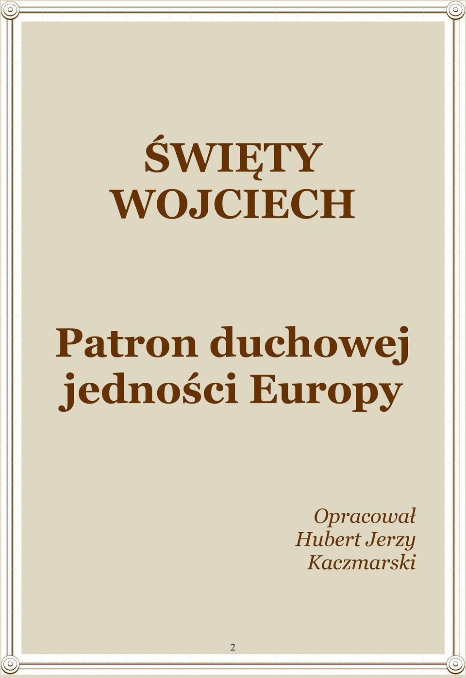 jedności Europy