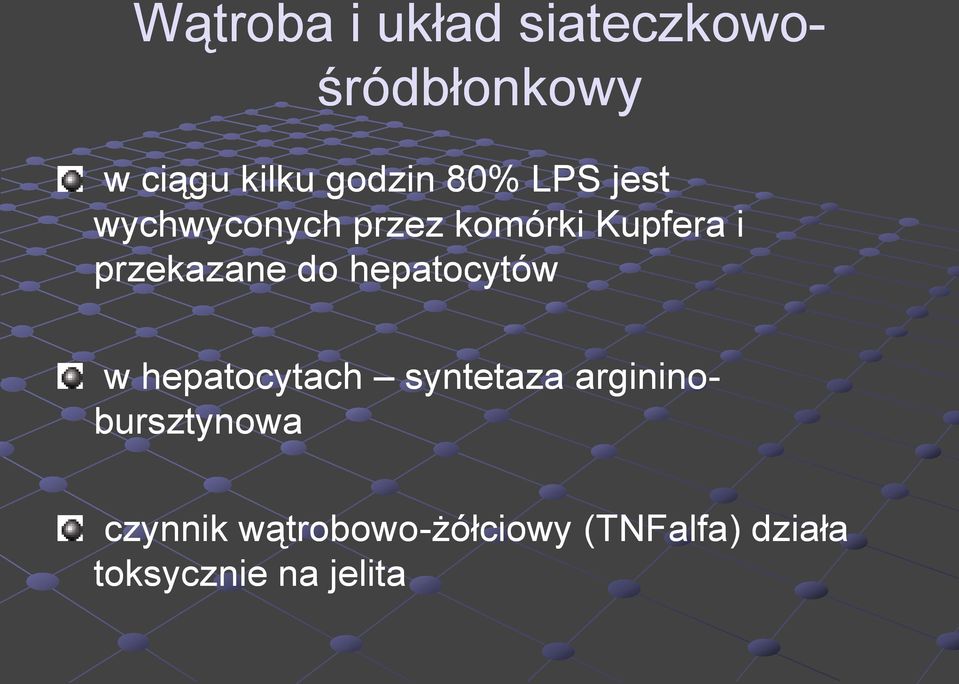 do hepatocytów w hepatocytach syntetaza arginino- bursztynowa