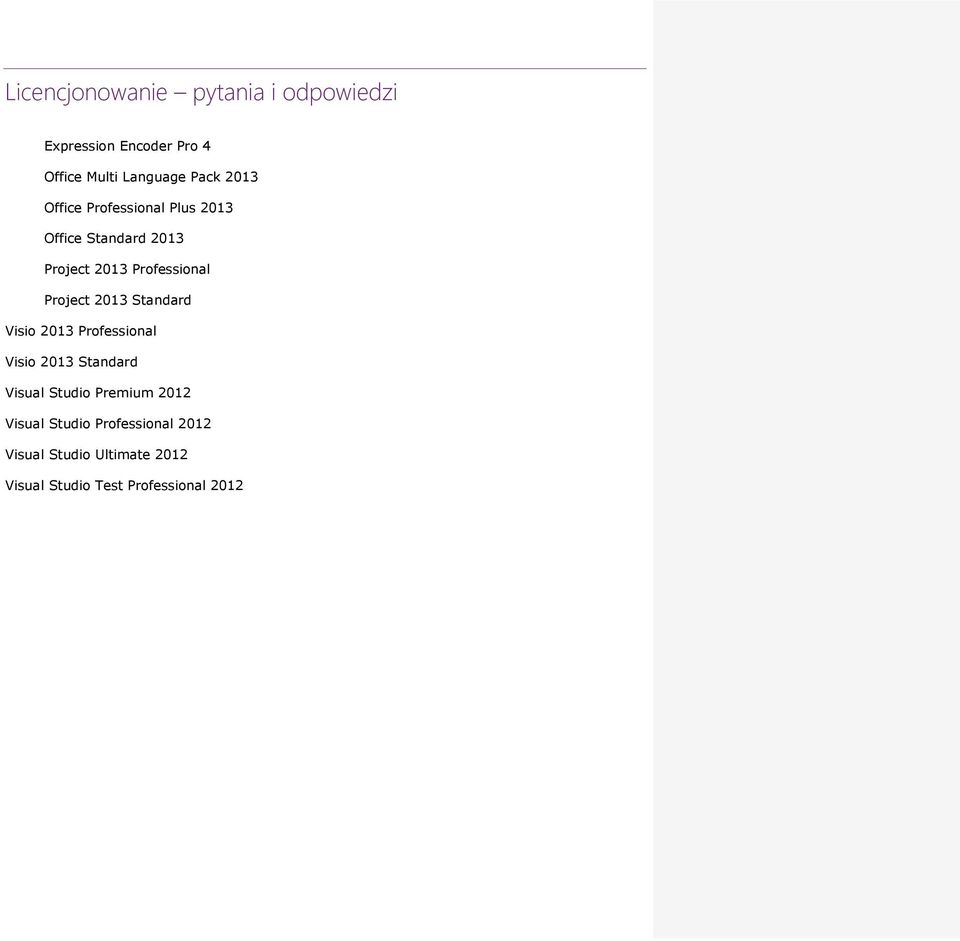 Visio 2013 Professional Visio 2013 Standard Visual Studio Premium 2012 Visual