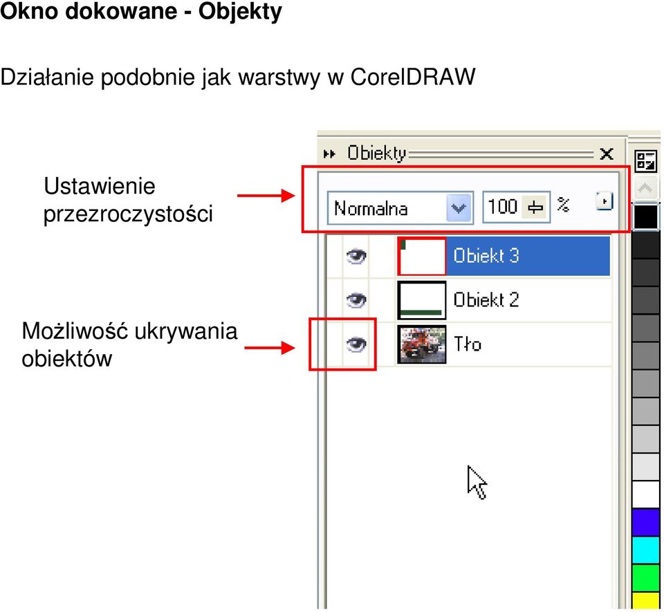 w CorelDRAW Ustawienie