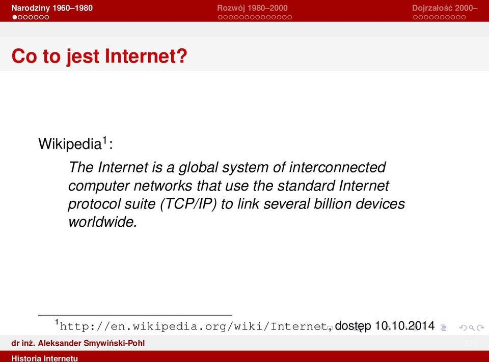 computer networks that use the standard Internet protocol suite