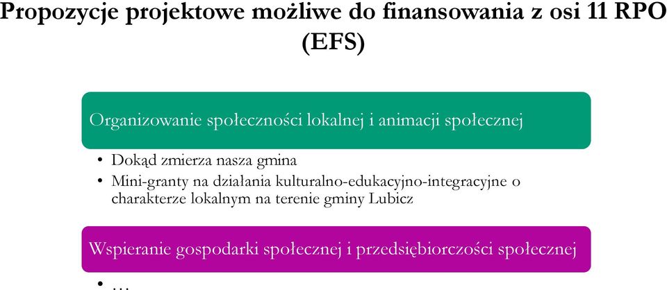 Mini-granty na działania kulturalno-edukacyjno-integracyjne o charakterze