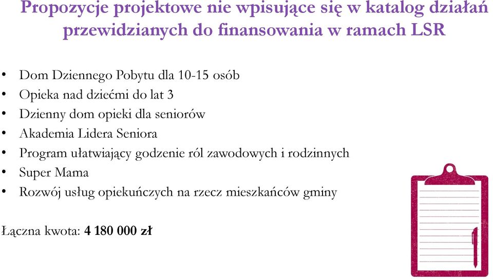 opieki dla seniorów Akademia Lidera Seniora Program ułatwiający godzenie ról zawodowych i