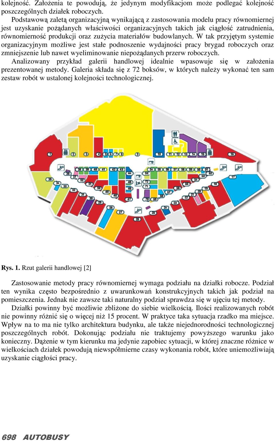 oraz zuŝycia materiałów budowlanych.