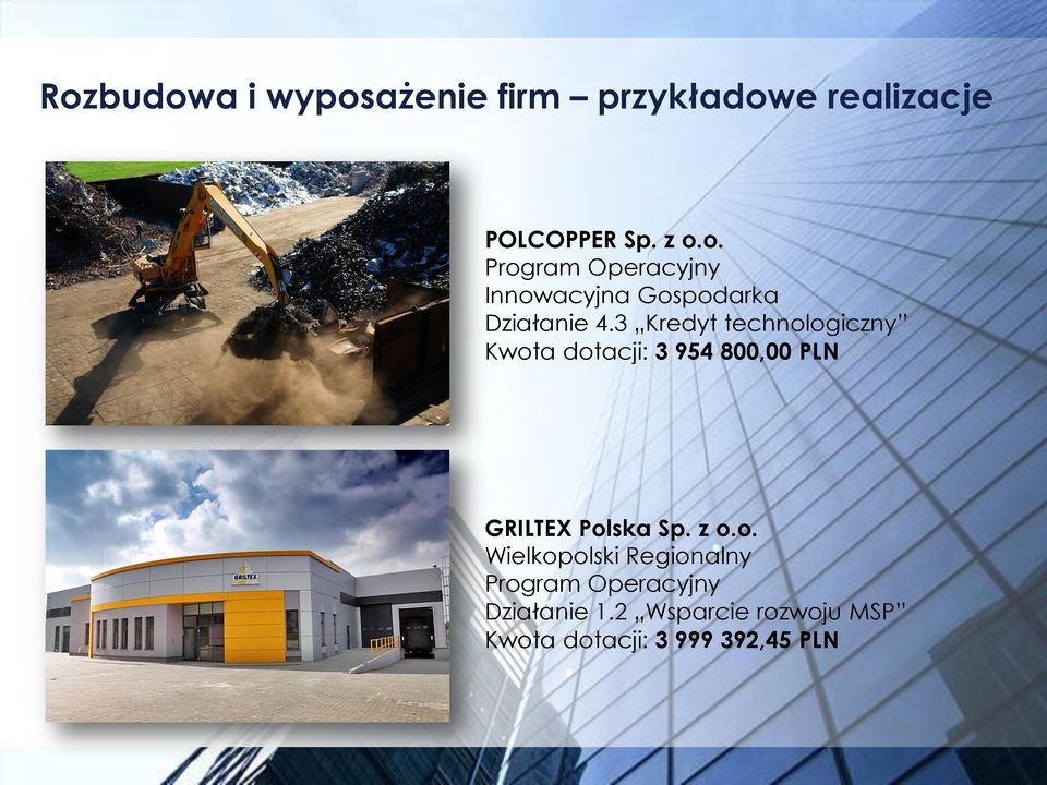 o. Wielkopolski Regionalny Program Operacyjny Działanie 1.