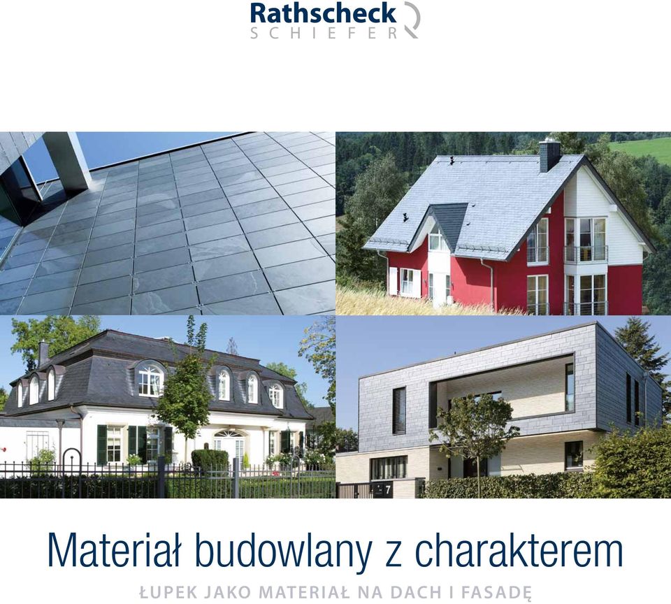 charakterem Łupek