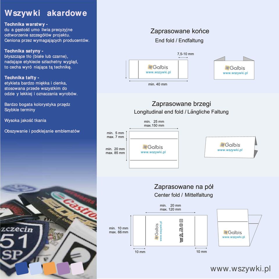 Technika satyny - błyszczące tło (białe lub czarne), nadające etykiecie szlachetny wygląd, to cecha wyróżniająca tą