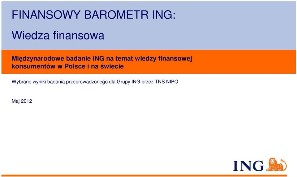 finansowej konsumentów w Polsce i na świecie