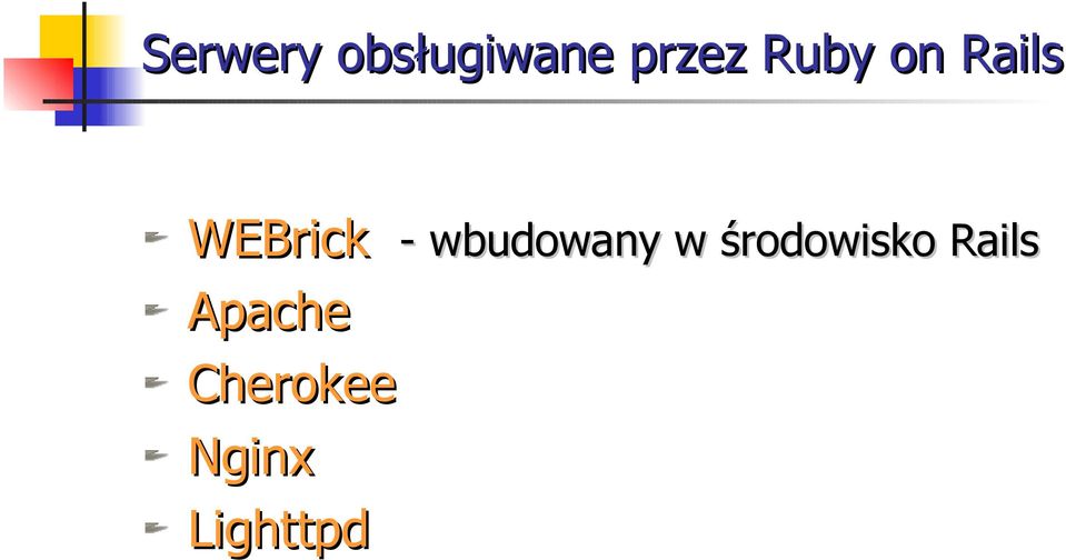 wbudowany w środowisko