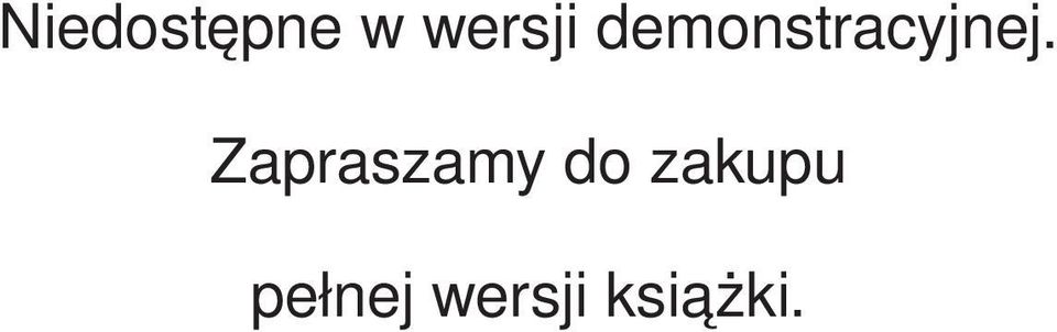 Zapraszamy do zakupu